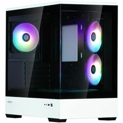 Gehäuse Semitour Mikro ATX / Mini ITX / ATX Zalman P30 BW Schwarz - Bild 1 von 4