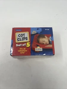 Neu 5er Set Lakeshore Kinderbett Clips - Bild 1 von 3