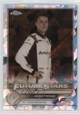 2022 Chrome Sapphire Edition Formula 1 Sepia Refractor /100 Marcus Armstrong #84 - Image 1 of 2