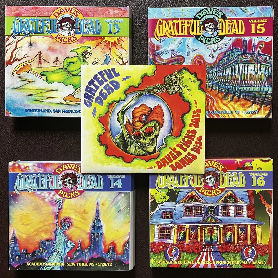 GRATEFUL DEAD Dave's Picks 2015 Set Vol. 13, 14, 15, 16 - incl. Bonus - 13x HDCD - Bild 1 von 4