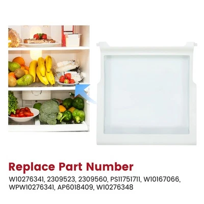 Glass Shelf Compatible with Whirlpool Maytag Kenmore #W10276341 W10276348 - Image 1 of 4