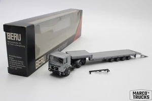 Herpa MAN F8 low loader semi-trailer truck "Beru Ludwigsburg Silverstone" 1:87 / - Picture 1 of 1