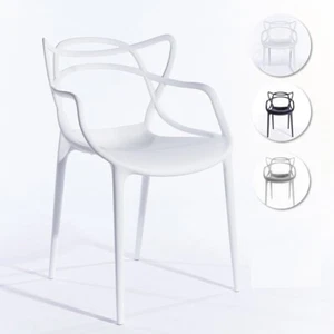 Master Style Lounge Kitchen Dining Chair Set 2/4/6 Retro Garden Outdoor Patio . - Picture 1 of 29