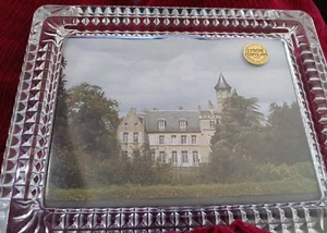 Cristal D'Arques PHOTO FRAME-24% Genuine Lead Crystal-Free Standing 8.5" X 6.5" - Picture 1 of 14