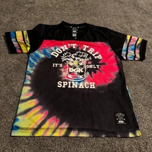 DGK x Popeye Don't Trip L Tye Dye Football style Jersey - Picture 1 of 3
