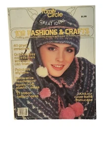 Vintage 1981 Family Circle Magazine Fashions & Crafts Vol 7 No 5 RARE - Picture 1 of 4