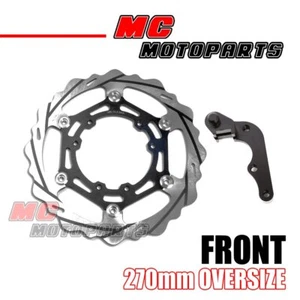 270mm Floating Oversize Brake Disc Bracket For Honda CRF250 CRF450R 2015 2016 - Foto 1 di 3