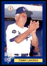 1996 Los Angeles Dodgers Police Tommy Lasorda Los Angeles Dodgers #2