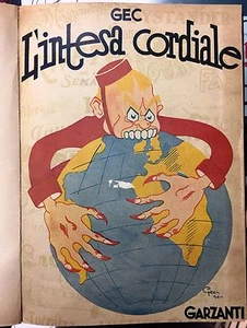 GEC (Enrico Gianeri)- L'INTESA CORDIALE -L'INGHILTERRA NELLA CARICATURA FRANCESE - Foto 1 di 1