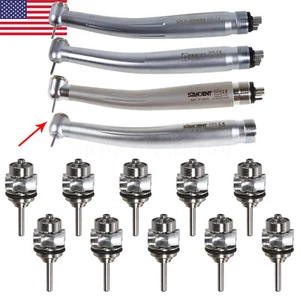 USA SANDENT Manipolo dentale ad alta velocità spinta 2/4 fori per cartuccia turbina NSK - Foto 1 di 62