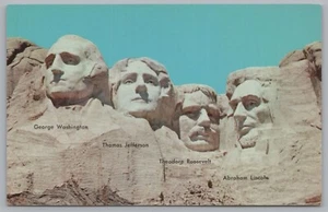 Mount Rushmore National Memorial, Black Hills, South Dakota, USA, Vintage PC - Picture 1 of 2