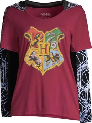 Camiseta Harry Potter Juniors XL 15 17 con Capa con Capucha Extraíble Disfraz Foto 1 de 4