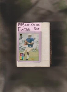 1995 COLLECTOR'S CHOICE FOOTBALL SET COMPLETO 348 CARTE RACCOLTE A MANO CON S.McNAIR - Foto 1 di 1