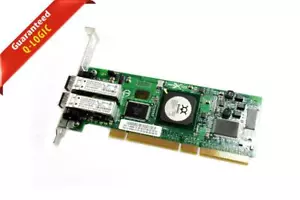QLogic FTLF8519F2KCL-QL Fiber Channel PCI-X 2Gbps Server Dual Port Cards V4P7M - Picture 1 of 7