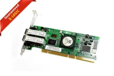 QLogic FTLF8519F2KCL-QL Fiber Channel PCI-X 2Gbps Server Dual Port Cards V4P7M - Image 1 of 4