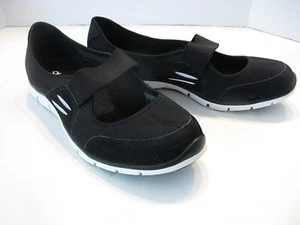 SKECHERS Flex Asana Women’s Mary Jane Slip On Shoes Black Size US 9 - Picture 1 of 5