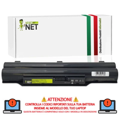 NEW NET Batteria FPCBP250 per Fujitsu-siemens A530 A531 AH531 LH520 [11,1V 5200mAh]