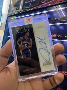 🇵🇭Jordan Clarkson Panini Noir Auto /25 2016-17 ONCARD Filipino Pride🇵🇭🏀⛹️ - Picture 1 of 5