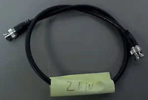 SUNF PU RG59U RG59 E89980 Coaxial Cable BNC Male RF Connectors 21 INCH Audio - Picture 1 of 5