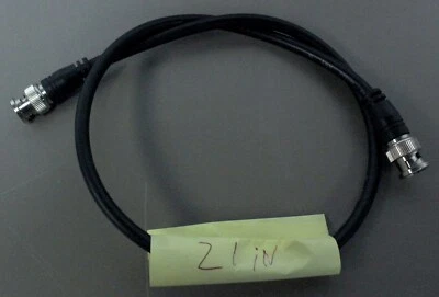SUNF PU RG59U RG59 E89980 Coaxial Cable BNC Male RF Connectors 21 INCH Audio  - Image 1 of 4