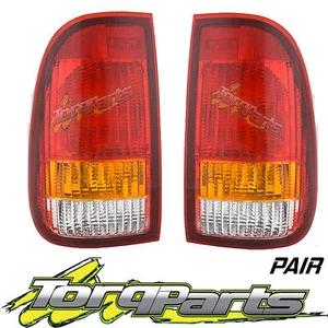 TAILLIGHTS PAIR SUIT BA S2 BF FALCON FORD UTE TAILLAMPS TAIL LIGHTS LAMPS - Picture 1 of 1