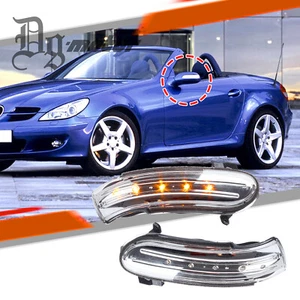 PER MERCEDES BENZ SLK CLASS R171 W171 COPPIA FRECCE LATERALI PROGRESSIVE A LED - Picture 1 of 6