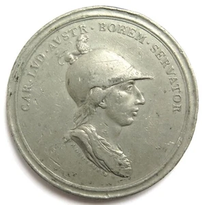 [R3312] Medaglia In Stagno 1801, Carl Ludwig, Per La Pace Di Lunéville - Imagen 1 de 3