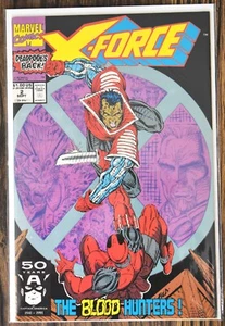 X-FORCE (1A SERIE/1991) #2 - MARVEL - EN MUY BUEN ESTADO/NM - ROB LIEFELD - Imagen 1 de 1
