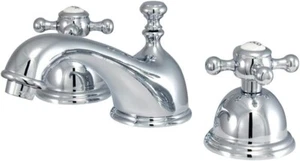 Kingston Messing KS3961BX Vintage 8 Zoll breite Toilettenarmatur - Bild 1 von 4