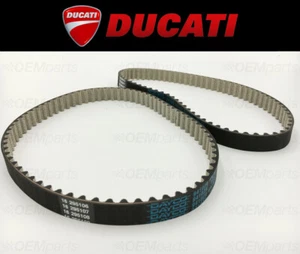 Set of (2) Camshaft Timing Belts Ducati 900 / 907 / 944 (See Fitment Chart) - Zdjęcie 1 z 2