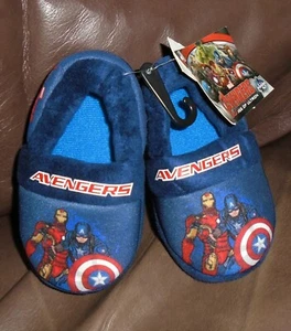 Marvel  Avengers Toddler Boys  Slippers Loafer House Shoes Small 5/6  NEW - Picture 1 of 8