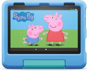 Amazon Fire HD 8 | Kids 3-7 Age | Tablet 32GB | 8 Inch | 2022 | BLUE \ RRP £149 - Picture 1 of 7