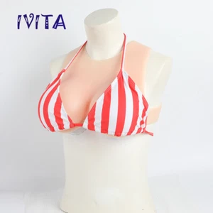 DD Cup Silikonbrüste Fake Boobs Brustpanzer Transgender CD Silicone Boobs - Bild 1 von 12