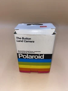 Polaroid The Button Instant Land Camera Fotografia Vintage Anni 80 Funzionante Come Nuova - Foto 1 di 7