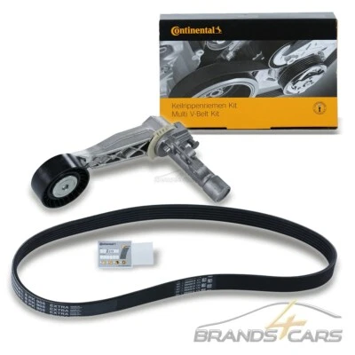 KEILRIPPENRIEMENSATZ RIPPENRIEMEN + RIEMENSPANNER FÜR CITROEN MINI PEUGEOT - Bild 1 von 4