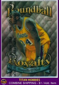 1997-98 Topps Roundball Royalty REFRACTOR #9 Shaquille O'Neal REFRACTOR (1:144) - Picture 1 of 2