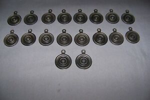 Reproduction, Tin Or Metal, Bed Bolt Covers