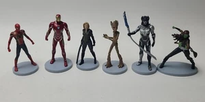 Disney Store Marvel Avengers Figures Lot of 6 Set PVC Figurines Cake Toppers - Picture 1 of 9