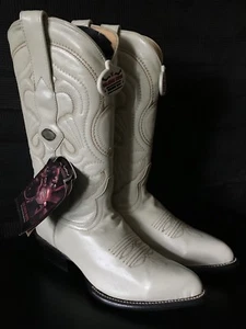 Boot mens new size 6 huezo bone- goat original Los Altos ;Bota Bonita piel - Picture 1 of 7