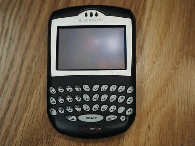 BlackBerry 7250 - Black (Verizon) Smartphone Powers on. - Image 1 of 4