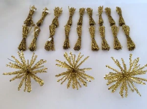 Weihnachtslamüste Pfeifenreiniger Sterne Starburst Ornamente Dekorationen Westdeutschland - Bild 1 von 12
