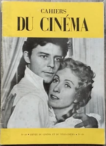 CAHIERS DU CINÉMA N° 40/GÉRARD PHILIPE/OURAGAN SUR LE CAINE/SADOUL/WISE/VENISE - Bild 1 von 4