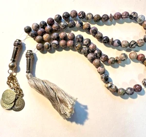 Jaspis GEBETSPERLEN MASBAHA 33 Perlen Preis für eine - Bild 1 von 1