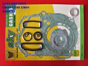 Fit HONDA C201 C90 CD90 CM90 CT90 CM91 GASKET SET COMPLETE  [mi3257] - Picture 1 of 5