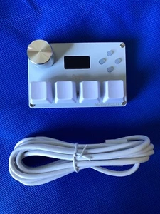 White, 4-key SayoDevice - Rapid Trigger, 8000hz, for OSU!, GD and more - Picture 1 of 2