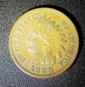 JL 1888 S-31 XF INDIAN HEAD CENT *SNOW 31* DIGIT IN HAIR CURL !!!! - Bild 1 von 7