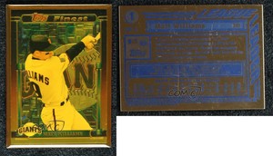 1995 Topps Finest Bronze Matt Williams #1
