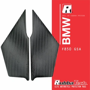 Rubbatech AK Carbon Knee Pads set for BMW F850GSA models - Picture 1 of 4