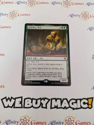 MTG | Questing Beast | ELD | Regular | Light Played | Korean - Image 1 of 2
