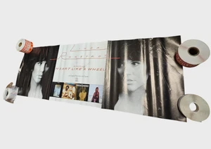 Linda Ronstadt Coeur Comme Une Roue 36x12 Vintage 1974 Affiche Promo Capitole - Photo 1/9